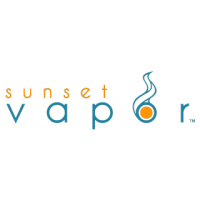Sunset Vapor (Vape & CBD) Logo