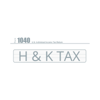H & K TAX Logo