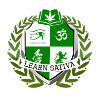 Cannabis College | Learn Sativa University Logo