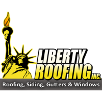 Liberty Roofing Siding Gutters & Windows Logo