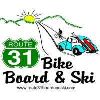 Route 31 Bike, Board, and Ski Logo