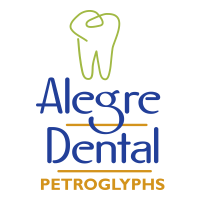 Alegre Dental @ Petroglyphs Logo