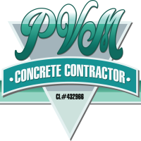 PVM Concrete & Pavers Logo