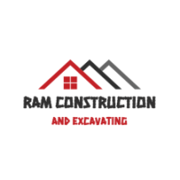 Ram Construction and Excavating Logo