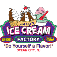 JiLLyâ€™s Ice Cream Factory Logo