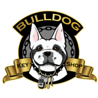Bulldog Key Shop Logo