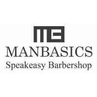 ManBasics Speakeasy Barbershop Logo