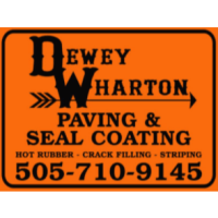 Dewey Wharton Asphalt Sealcoating and Parking Lot Striping Logo