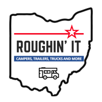 Roughin' It Rv and Motorcycle Sales and Service Logo