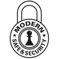 Modern Safe & Security Logo