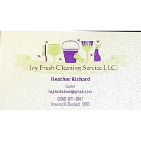 Ivy Fresh Cleaning Service Logo