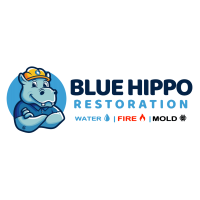 Blue Hippo Restoration Logo