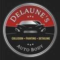 Delaune's Auto Body Logo