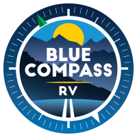 Blue Compass RV Fleetwood Logo