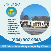Barton Spa of Easley Logo