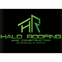 Halo Roofing and Construction Logo