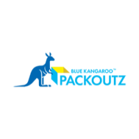 Blue Kangaroo Packoutz of Fresno County Logo