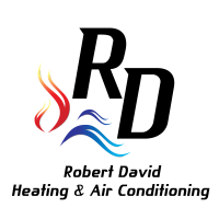 Robert David Heating and Air Conditioning Logo