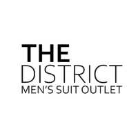 THE District Men's Suit Outlet Logo