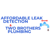 Affordable Leak Detection & Two Brothers Plumbing Logo