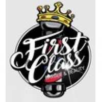 First Class Barber and Beauty Logo
