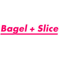 Bagel + Slice Pizza Shop Logo