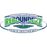 Rebounderz Indoor Trampoline Park Sacramento Logo