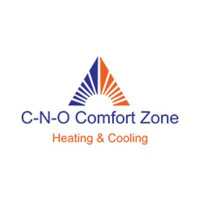 C-N-O Comfort Zone Heating and Cooling Logo