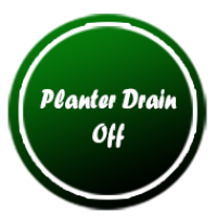Planter Drain Off Logo