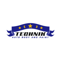 Technik Auto Body And Paint Logo