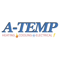 A-TEMP Heating, Cooling & Electrical Logo