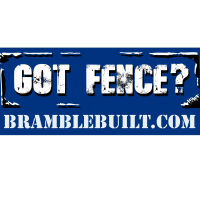 Bramble Built LLC Custom Fence Logo