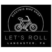 Let's Roll Electric Bike Shop Logo