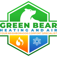 Green Bear Heating And Air Logo
