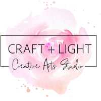 Craft +Light Creative Arts Studio Logo
