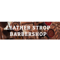 Leather Strop Barbershop Logo