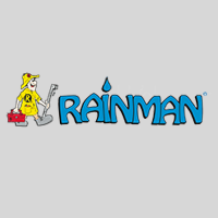 Rainman Rain Gutters Logo