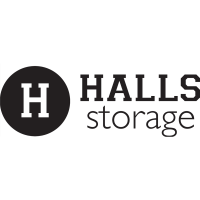Halls Storage Logo
