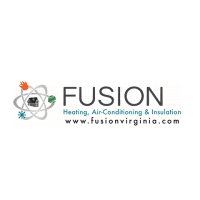 Fusion Heating, Air Conditioning & Insulation Logo
