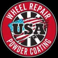 USA Wheel Repair and Powder Coating Logo