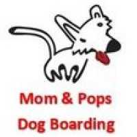 Mom & Pops Dog Boarding Logo