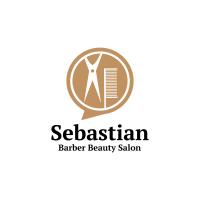 Sebastian Barber Beauty Salon Logo