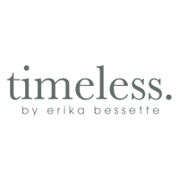 Timeless. By Erika Bessette Logo