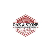 Oak & Stone Excavating and Contracting Logo