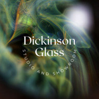 Dickinson Glass Studio and Showroom Logo