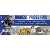 CASH FOR GOLD- WE BUY GOLD, SILVER, LUXURY WATCHES, DIAMOND & COINS Logo