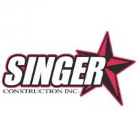 Singer Construction & Concrete Flooring Logo