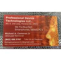 Professional Device Technologies LLC. Logo