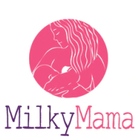 Milky Mama Breastfeeding Support Logo