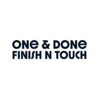 One & Done Finish N Touch Logo